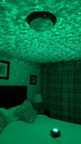 Lámpara Proyector LED de Olas 3D 🌊