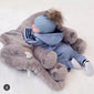 PELUCHE ALMOHADA ELEFANTE PARA BEBÉ